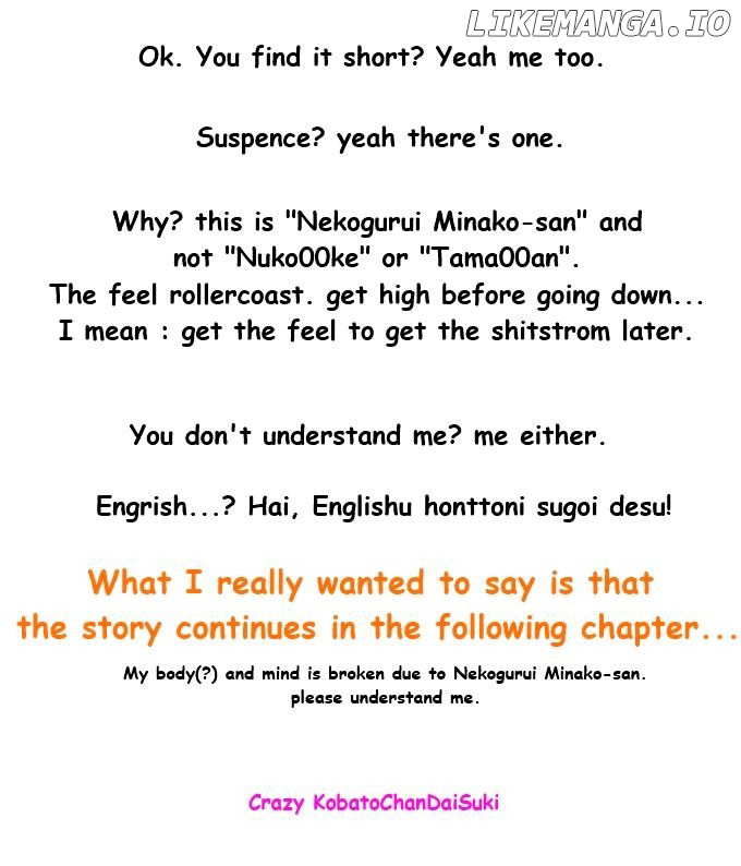 Nekogurui Minako-San chapter 14 - page 4