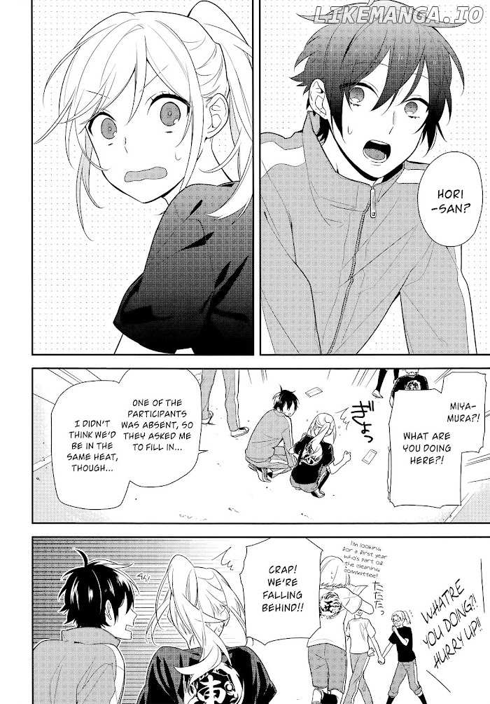 Hori-san to Miyamura-kun chapter 52 - page 16