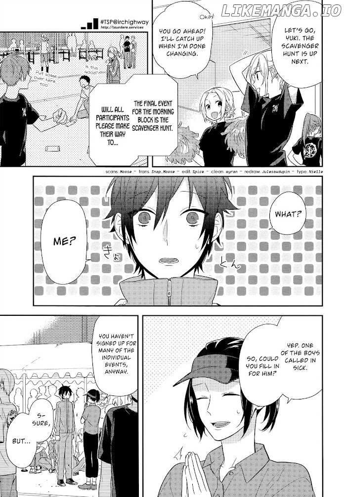 Hori-san to Miyamura-kun chapter 52 - page 9