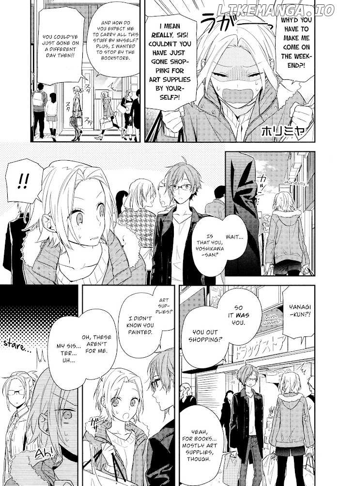 Hori-san to Miyamura-kun chapter 58 - page 1