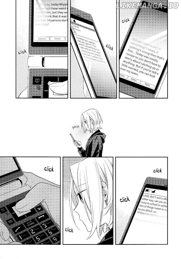 Hori-san to Miyamura-kun chapter 58 - page 23