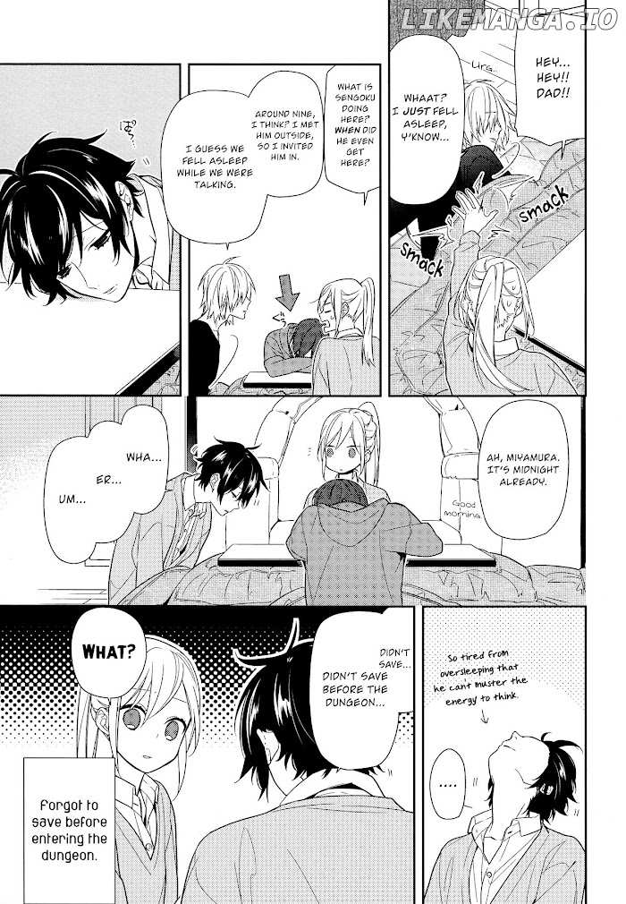Hori-san to Miyamura-kun chapter 57 - page 20
