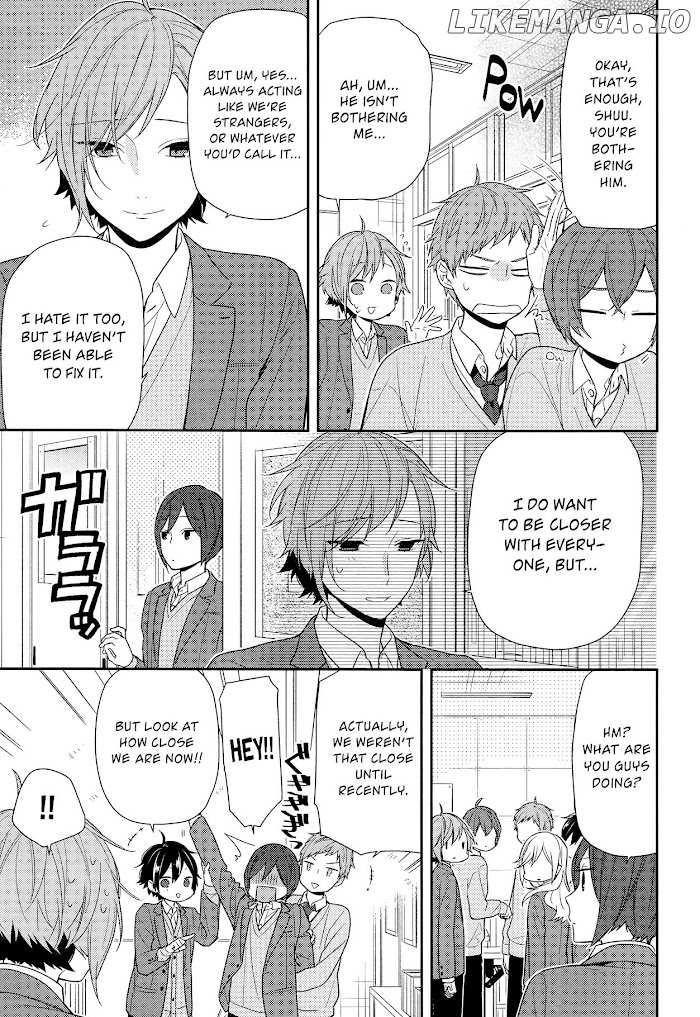 Hori-san to Miyamura-kun chapter 75 - page 7
