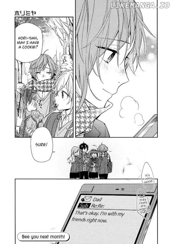 Hori-san to Miyamura-kun chapter 82 - page 15