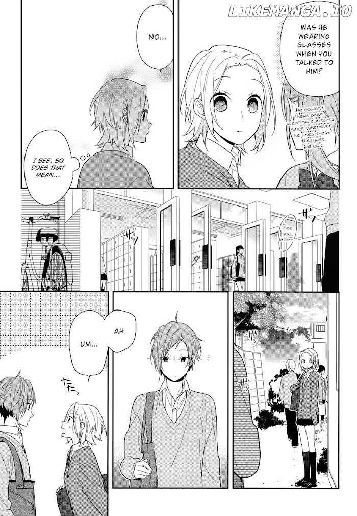 Hori-san to Miyamura-kun chapter 44 - page 21