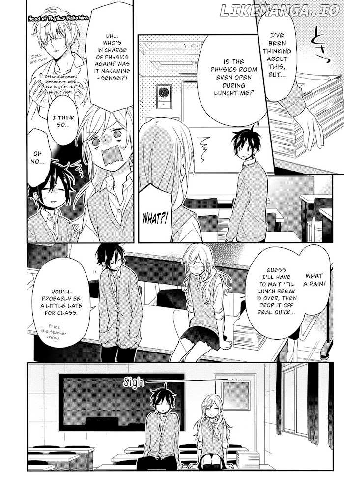 Hori-san to Miyamura-kun chapter 43 - page 21