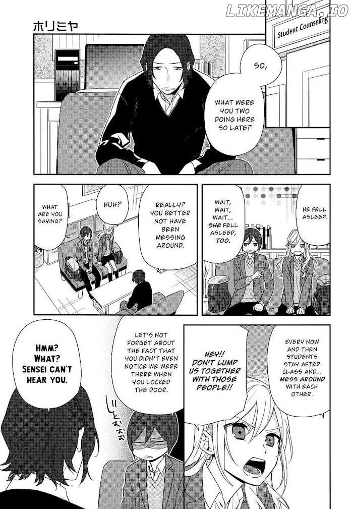 Hori-san to Miyamura-kun chapter 69 - page 7