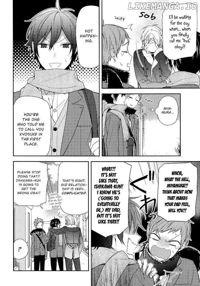Hori-san to Miyamura-kun chapter 66 - page 10