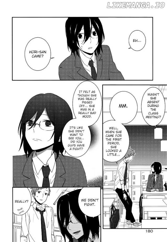 Hori-san to Miyamura-kun chapter 22 - page 9