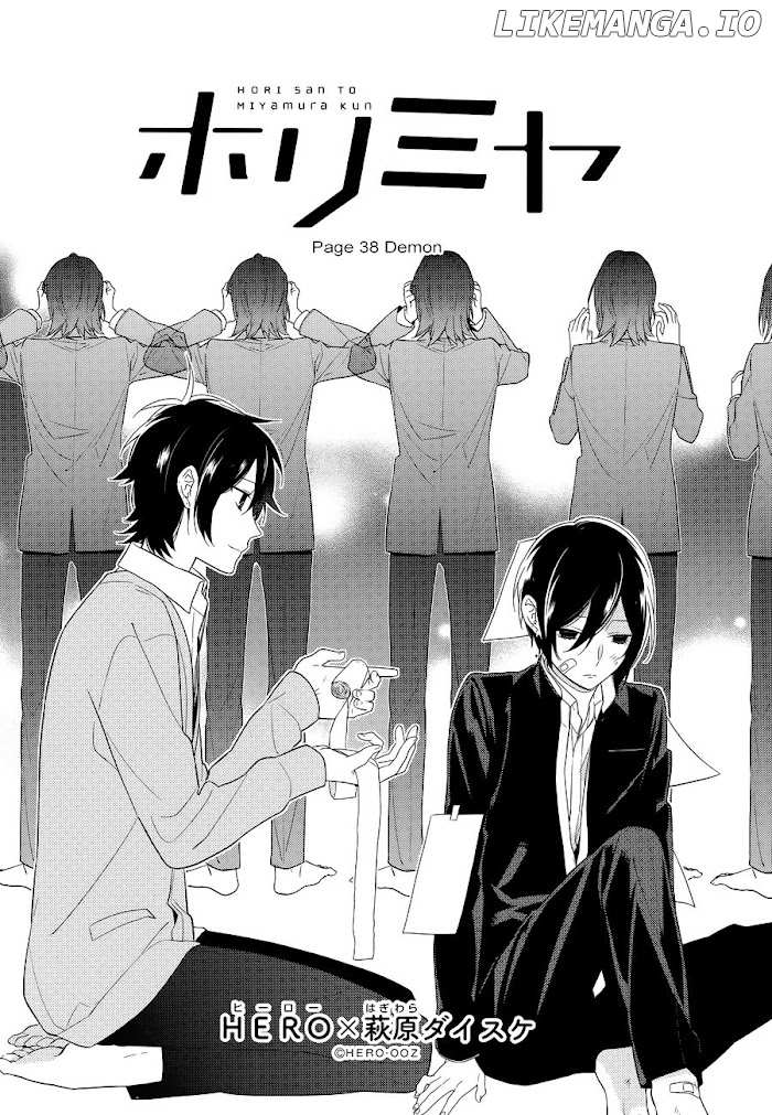 Hori-san to Miyamura-kun chapter 38 - page 8