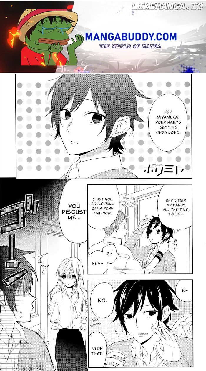 Hori-san to Miyamura-kun chapter 36 - page 1
