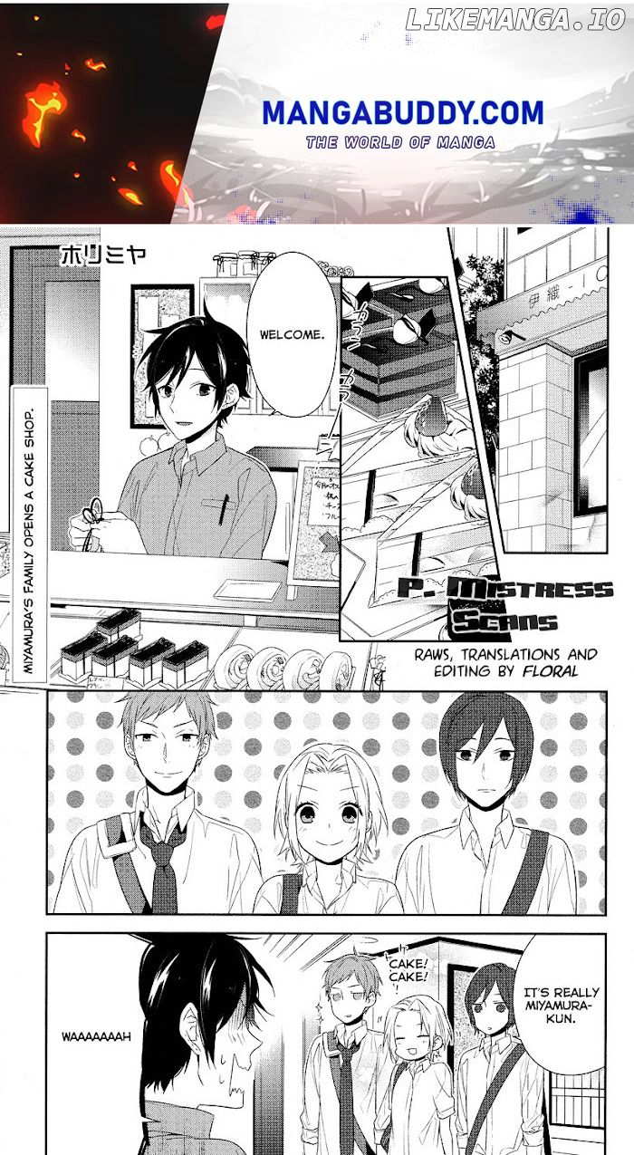 Hori-san to Miyamura-kun chapter 28 - page 1