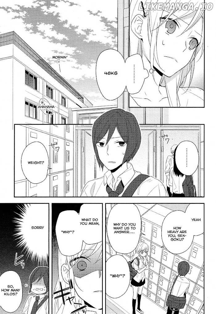Hori-san to Miyamura-kun chapter 28 - page 9