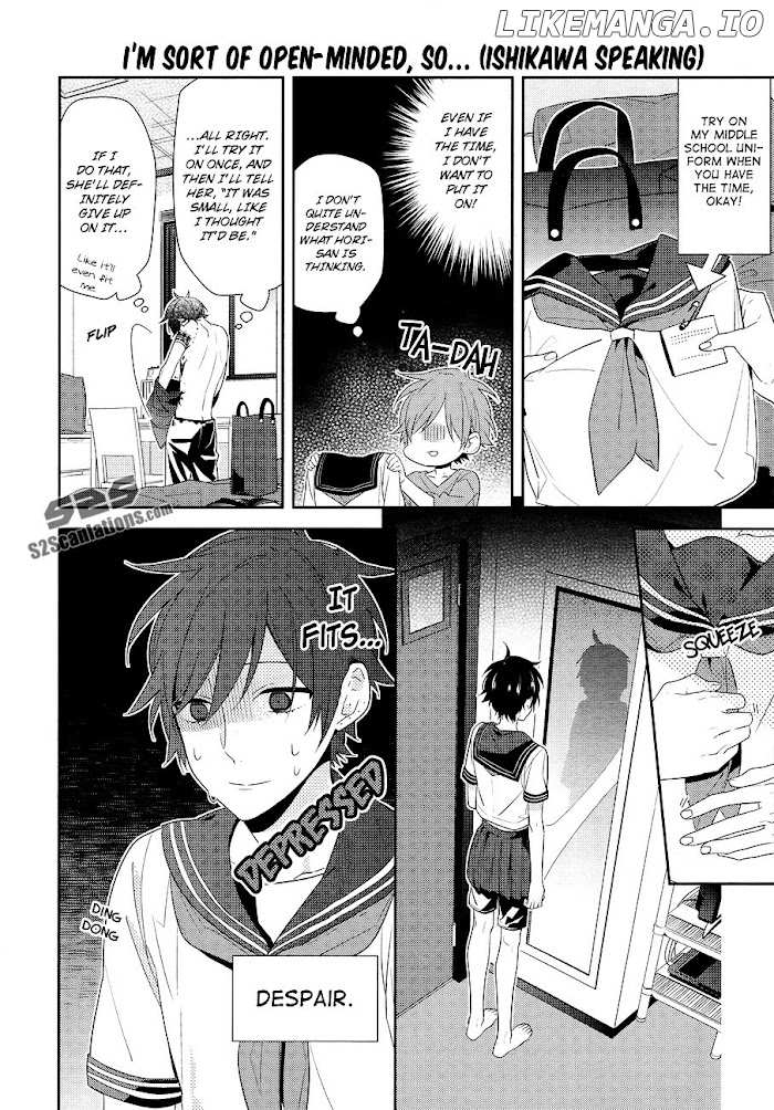 Hori-san to Miyamura-kun chapter 32 - page 9