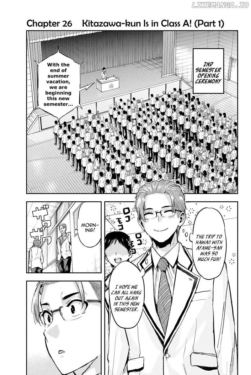 Kitazawa-Kun Wa A Class Chapter 26 - page 2