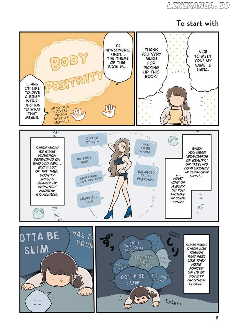 Jibun Size de Ikou Watashi nari no Body Positive Chapter 0.1 - page 3