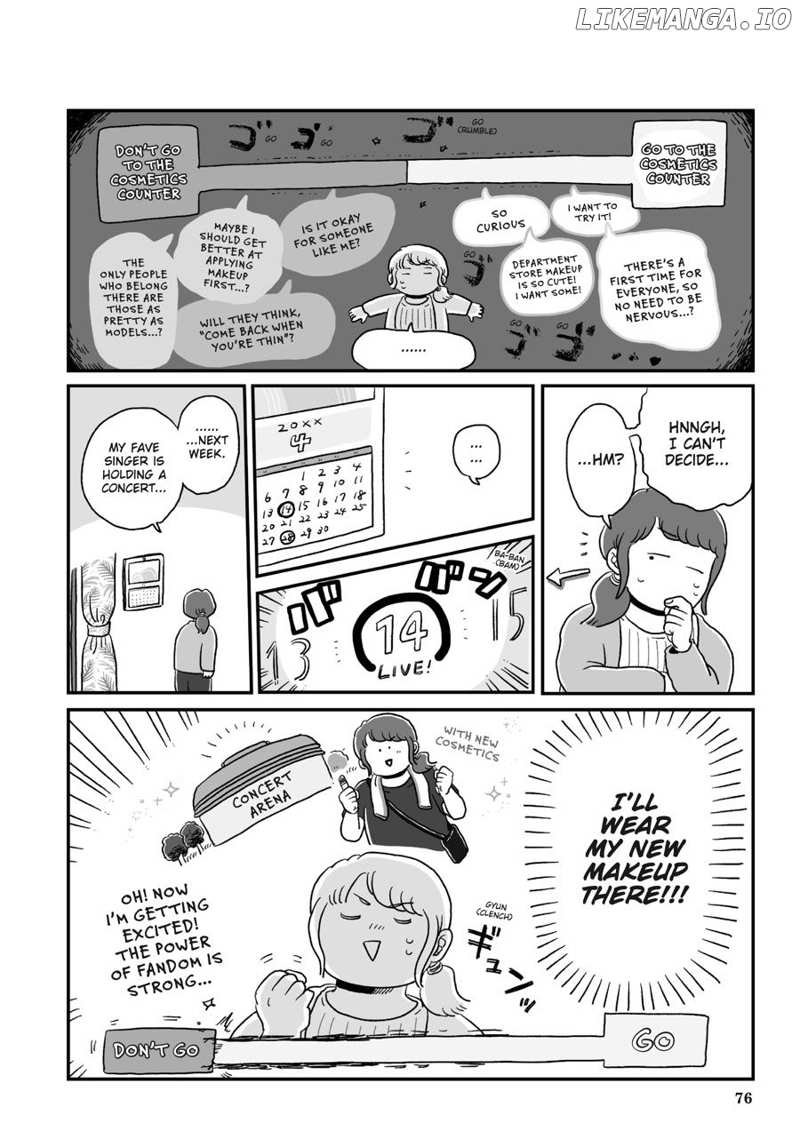 Jibun Size de Ikou Watashi nari no Body Positive Chapter 3.2 - page 3