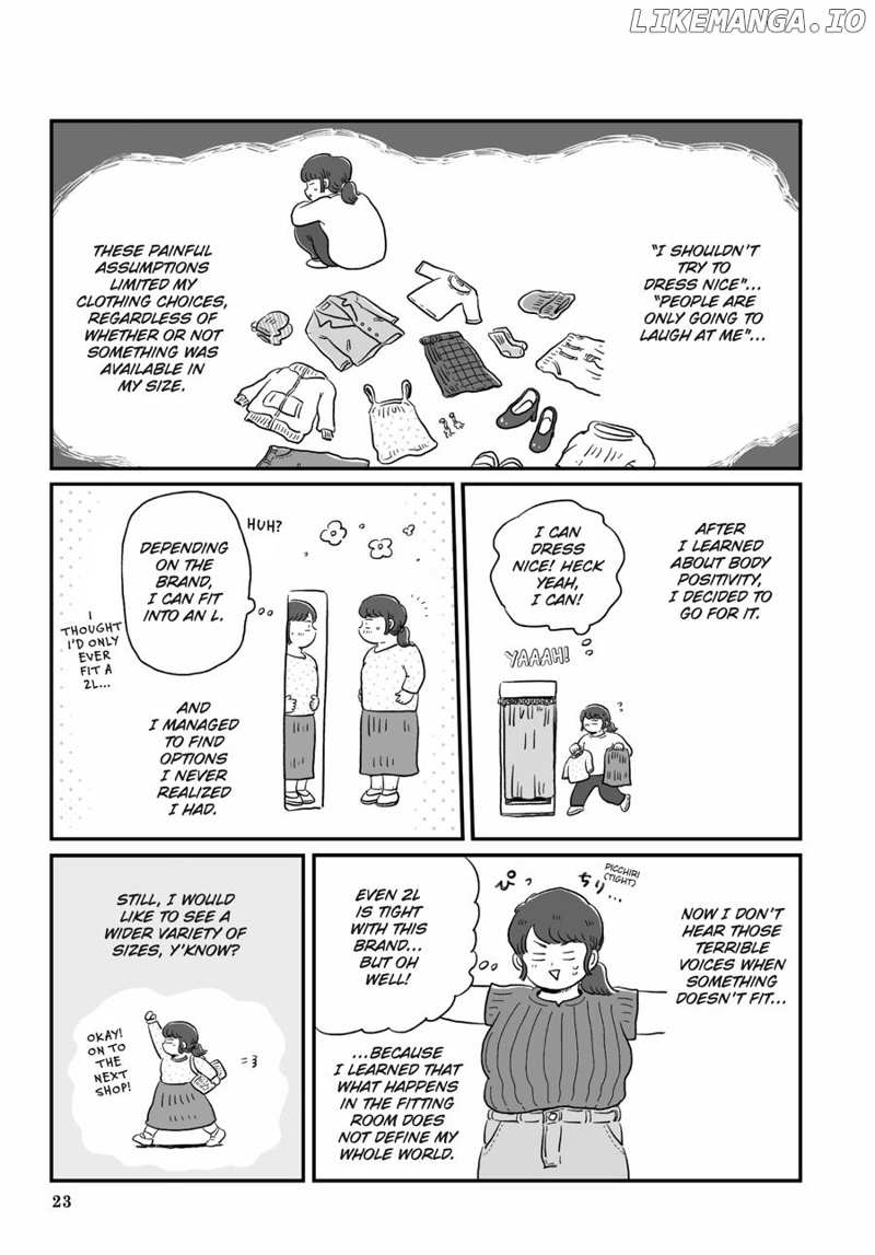 Jibun Size de Ikou Watashi nari no Body Positive Chapter 1.2 - page 8